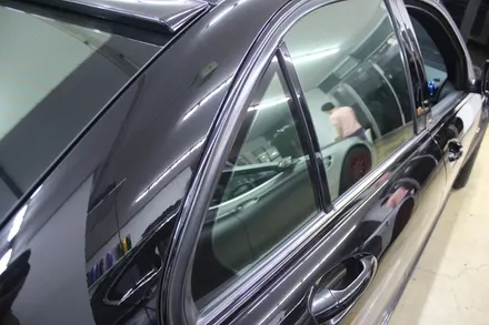 대구랩핑 C63AMG 크롬죽이기 [덱스터제이] / 대구 구미