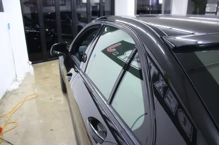 대구랩핑 C63AMG 크롬죽이기 [덱스터제이] / 대구 구미
