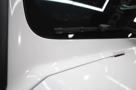 대구랩핑 지바겐 G63AMG 전체랩핑 G바겐 화이트유광 랩핑전문 / 대구 구미
