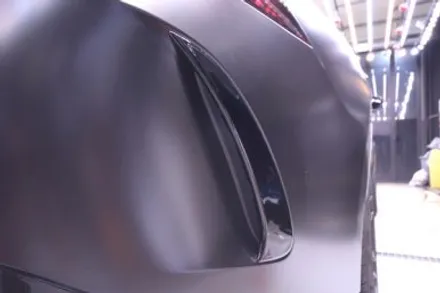 대구랩핑 amg gt63 사틴블랙 전체랩핑 / 대구 구미