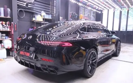 대구랩핑 amg gt63 사틴블랙 전체랩핑 / 대구 구미