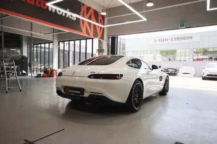 대구랩핑 AMG GT 2도어 블랙시리즈 바디 컨버전 전체랩핑 / 대구 구미