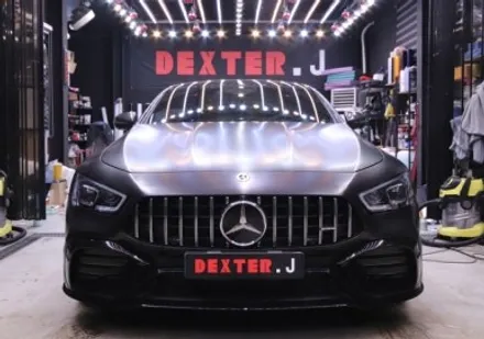 대구랩핑 amg gt63 사틴블랙 전체랩핑 / 대구 구미