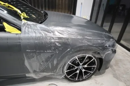 대구 PPF M850i 8시리즈 신차 전체 무광 PPF 한정판 프로즌그레이 윈드실드 실내까지 완벽 랩핑 / 대구 구미