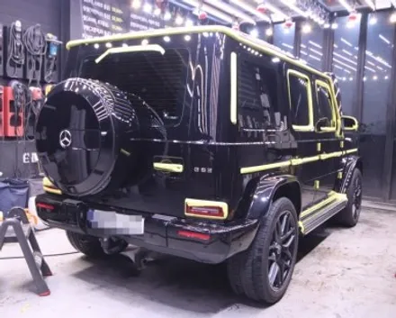 대구광택 G63AMG 광택과 엑스퍼트 EX-5 유리막코팅 / 대구 구미