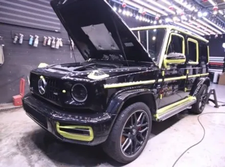 대구광택 G63AMG 광택과 엑스퍼트 EX-5 유리막코팅 / 대구 구미