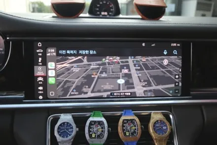 대구 포르쉐 코딩 971 파나메라 안드로이드 네비게이션 PCM 4.0 풀스크린 전체화면 활성화 / 대구 구미