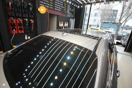대구랩핑 S클래스 마이바흐 투톤랩핑으로 듀오톤효과내기 / 대구 구미