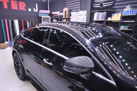 대구랩핑 amg gt43 부분랩핑으로 분위기 전환했어요. / 대구 구미