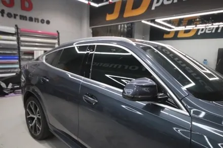 대구 부분랩핑 G06 X6 윈도우몰딩 크롬딜리트 크롬죽이기 / 대구 구미