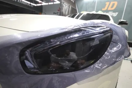 대구 PPF TPU 카본 AMG GT 2도어 루프스킨 헤드라이트 테일램프 컬러PPF 톤다운 스모그 / 대구 구미