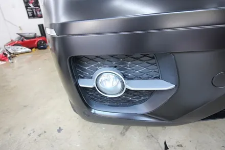대구랩핑 BMW X6 사틴블랙 전체랩핑 / 대구 구미