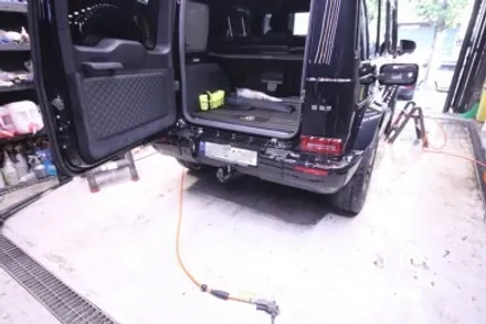 대구광택 G63AMG 광택과 엑스퍼트 EX-5 유리막코팅 / 대구 구미