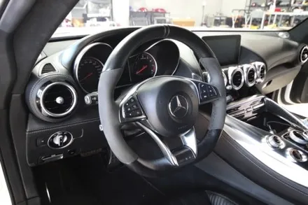 대구 핸들 교체 AMG GT 2도어 카본 스티어링휠 튜닝 마그네틱 패들쉬프트 교환 / 대구 구미