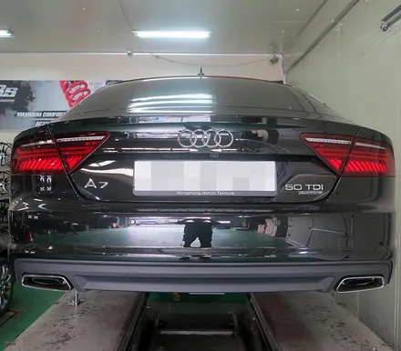 ☆티티 모터스☆ 아우디 A7 50TDI 휠 튜닝 S7 순정 20인치 휠 장착 작업!! 아우디 휠 + 휠 타이어 + 휠 전문점 + 정품 휠 / 인천 서구 석남동