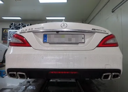 [ 벤츠 CLS 휠 튜닝 작업 ] 벤츠 CLS 63 AMG 정품 19인치 휠 타이어 장착 작업. 벤츠 휠 튜닝 / 인천 서구 석남동