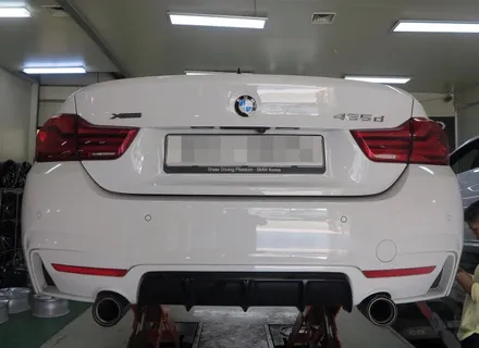 [ BMW F36 4시리즈 435D 휠 튜닝 작업기] BMW M3, M4 순정 19인치 휠 장착. 휠 전문점 + 티티 모터스 / 인천 서구 석남동