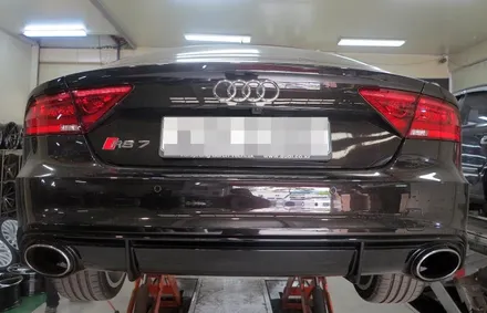 [ 아우디 RS7 북미 버전 21인치 순정 휠로 교체 작업!!] 아우디 순정 휠 + RS7 블랙 21인치 휠 + 아우디 휠 튜닝 + 휠 전문점 +티티 모터스 / 인천 서구 석남동