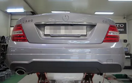 [벤츠 C 클래스] 벤츠 C220 정품 휠 AMG 휠로 교체 + 미쉐린 PS3 타이어 장착!! 벤츠 휠 튜닝 + 휠 전문점 + 티티 모터스 / 인천 서구 석남동