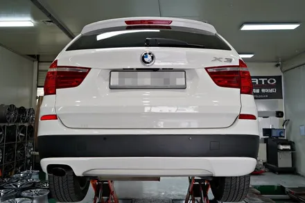 BMW X3 휠튜닝 작업. BMW X3,X4 M 순정 19인치휠 + 금호TA91 타이어 장착작업.부천 티티모터스 / 인천 서구 석남동