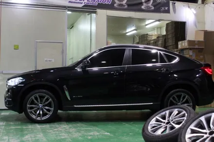 [ BMW F16 X6 30D 정품 20인치 휠 타이어 장착 작업] BMW E71 X6 M50D 20인치 휠 + 미쉐린타이어 + BMW 휠 튜닝 + 휠 전문점 / 인천 서구 석남동