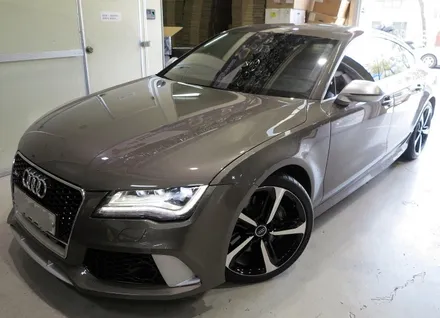 [ 아우디 A7 휠 튜닝 작업. 아우디 A7 40TFSI 정품 20인치 휠 장착 ] 미쉐린 PS4S 타이어 + 아우디 RS7 20인치 휠 + 휠 타이어 + 티티 모터스 / 인천 서구 석남동