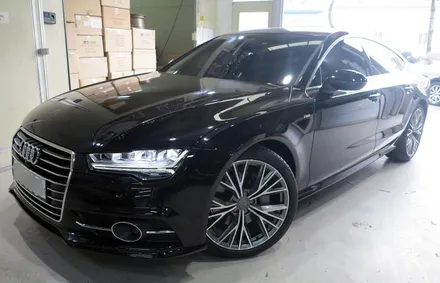 [아우디 휠 튜닝] 아우디 A7 50TDI 20인치 휠 타이어 교체 작업! 아우디 A7 55TDI 순정 20인치 휠 장착. 휠 전문점 (주)티티 모터스 + 정품 휠 중고 휠 전문점 / 인천 서구 석남동