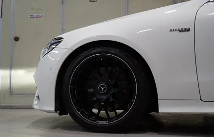 [벤츠 휠튜닝] 벤츠 E220 쿠페,C63 AMG 정품 중고 19인치휠 장착작업! / 인천 서구 석남동