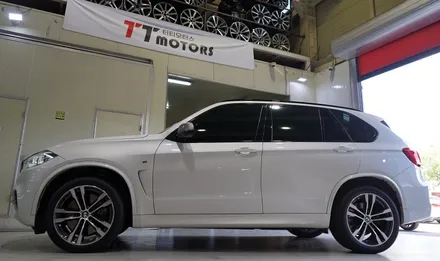 [BMW 휠튜닝] BMW X5 M50D 정품 중고 20인치휠 + 미쉐린 래티튜드 스포츠3 타이어 장착작업!! / 인천 서구 석남동
