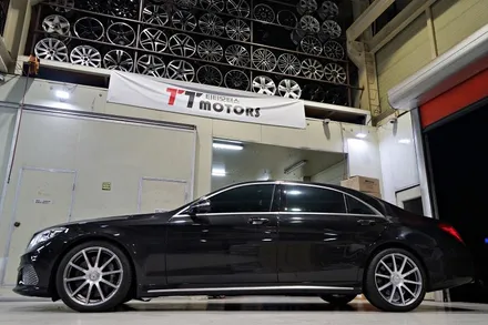 [벤츠 휠 튜닝] S 클래스 S63AMG 순정 20인치 휠 장착 작업!! 정품 중고 휠 전문점 / 인천 서구 석남동