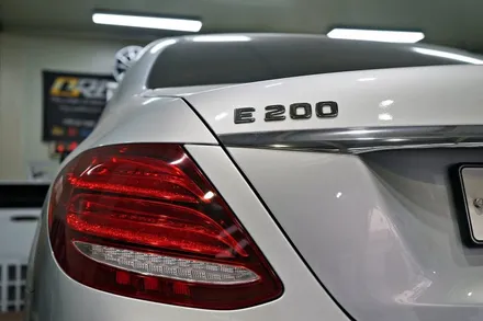 [ 벤츠 18인치 휠도장] 벤츠 E200 순정 블랙폴리쉬 버전 18인치휠 장착작업! 부천 휠전문점 티티모터스 / 인천 서구 석남동