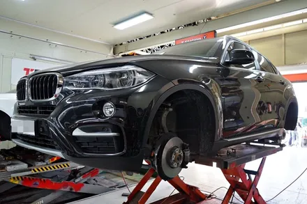 [BMW X6 휠튜닝] BMW X6 30D 순정,중고 20인치휠 + 미쉐린 래티튜드 스포츠3 타이어 장착작업 / 인천 서구 석남동