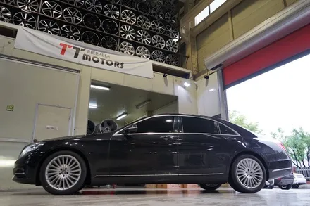 [벤츠 휠튜닝] 벤츠 W222 S클래스 S350 순정,중고 19인치휠 + 브리지스톤 타이어 장착작업!! 휠전문점 (주)티티모터스 / 인천 서구 석남동