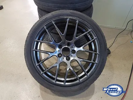 [ 청라 휠수리 전문점 ] BMW 19인치휠 고스트크롬 분체도장,휠도색 작업. 인천 휠수리 전문점 휠라운지 / 인천 서구 석남동