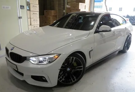 [ BMW F36 4시리즈 435D 휠 튜닝 작업기] BMW M3, M4 순정 19인치 휠 장착. 휠 전문점 + 티티 모터스 / 인천 서구 석남동