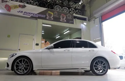[벤츠 휠튜닝] 벤츠 C250, C43 AMG 정품 19인치휠 장착작업!! 순정휠,중고휠 전문점 (주)티티모터스 + 벤츠휠타이어 전문점 / 인천 서구 석남동