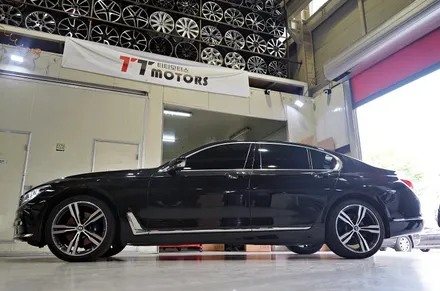 [BMW 휠튜닝 작업] BMW G11 730D 정품,중고 648M + 금호 TA91 마제스티 20인치 휠타이어 장착작업! / 인천 서구 석남동