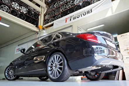 [벤츠 마차휠] 벤츠 W205 C200 휠튜닝. 벤츠 정품 중고 AMG 19인치휠 + 금호타이어 PS71 장착!! / 인천 서구 석남동