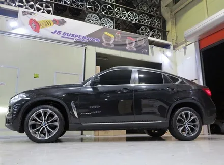 [ BMW X6 휠 튜닝 ] BMW X6 40D 정품 20인치 휠 & 미쉐린 래티튜드 HP 타이어 장착 작업!! 휠 전문점 + (주)티티 모터스 + BMW 휠 / 인천 서구 석남동