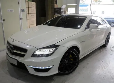 [ 벤츠 CLS 휠 튜닝 작업 ] 벤츠 CLS 63 AMG 정품 19인치 휠 타이어 장착 작업. 벤츠 휠 튜닝 / 인천 서구 석남동