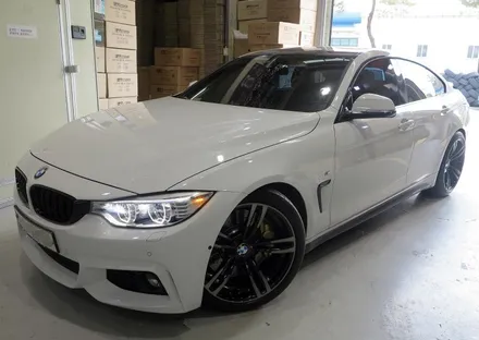 [ BMW F36 4시리즈 435D 휠 튜닝 작업기] BMW M3, M4 순정 19인치 휠 장착. 휠 전문점 + 티티 모터스 / 인천 서구 석남동