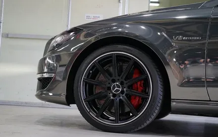 [벤츠 휠 튜닝] 벤츠 CLS63 AMG 순정 19인치 휠 교체 작업!! 정품 중고 휠 전문점 (주)티티 모터스 / 인천 서구 석남동