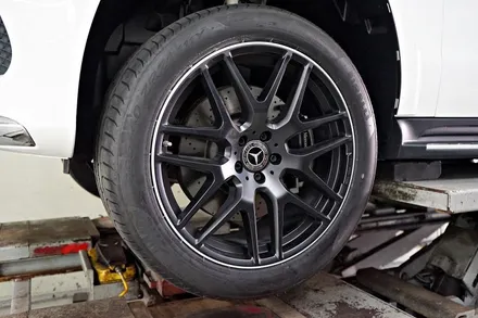 [ 벤츠 GLS 21인치 휠튜닝 ] 벤츠 GLE 63 AMG 정품,중고 21인치휠 장착!! 벤츠휠 점문점 티티모터스 / 인천 서구 석남동