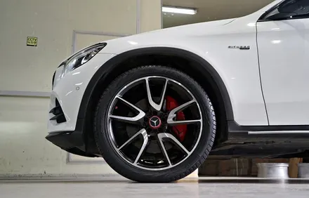 [벤츠 GLC 휠튜닝 작업] 벤츠 GLC 43 AMG 정품 21인치휠 + 피렐리 스콜피온 올시즌 21인치 타이어 장착작업!! / 인천 서구 석남동