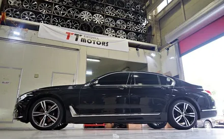 [BMW 휠튜닝 작업] BMW G11 730D 정품,중고 648M + 금호 TA91 마제스티 20인치 휠타이어 장착작업! / 인천 서구 석남동