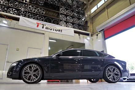 [아우디 휠튜닝 작업] 아우디 A7 55TDI 순정,중고 20인치휠 장착작업!! 아우디휠 전문점 부천 티티모터스 / 인천 서구 석남동