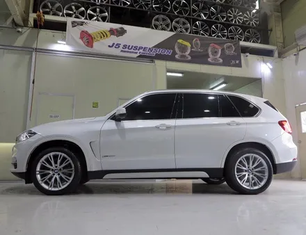 [BMW 휠 튜닝] BMW X5 인디 비주얼 20인치 휠 타이어 장착 작업!! BMW 정품 휠 + 미쉐린타이어 + 275 40 20 + 315 35 20 + 티티 모터스 / 인천 서구 석남동