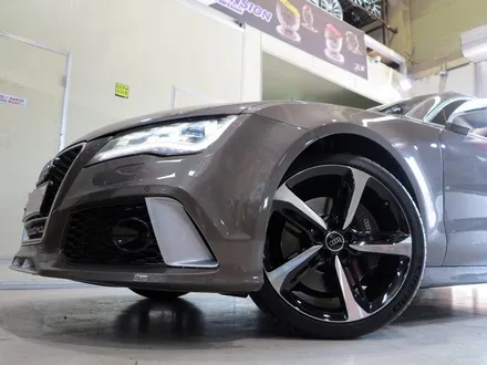 [ 아우디 A7 휠 튜닝 작업. 아우디 A7 40TFSI 정품 20인치 휠 장착 ] 미쉐린 PS4S 타이어 + 아우디 RS7 20인치 휠 + 휠 타이어 + 티티 모터스 / 인천 서구 석남동