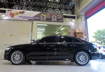 [아우디 A6] 아우디 A6 35TDI 휠 튜닝 작업!! 아우디 A6 40TDI 순정 19인치 휠 장착 + 금호 마제스티 타이어 장착!! 순정 휠 전문점 + 티티 모터스 + 아우디 / 인천 서구 석남동