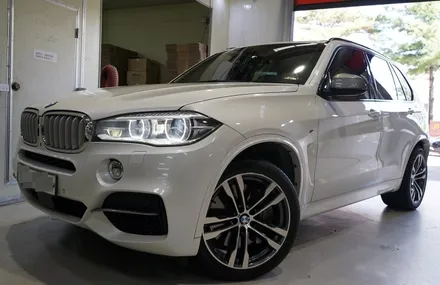 [BMW 휠튜닝] BMW X5 M50D 정품 중고 20인치휠 + 미쉐린 래티튜드 스포츠3 타이어 장착작업!! / 인천 서구 석남동